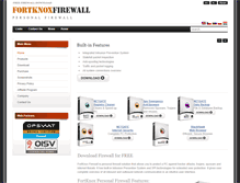 Tablet Screenshot of fortknox-firewall.com